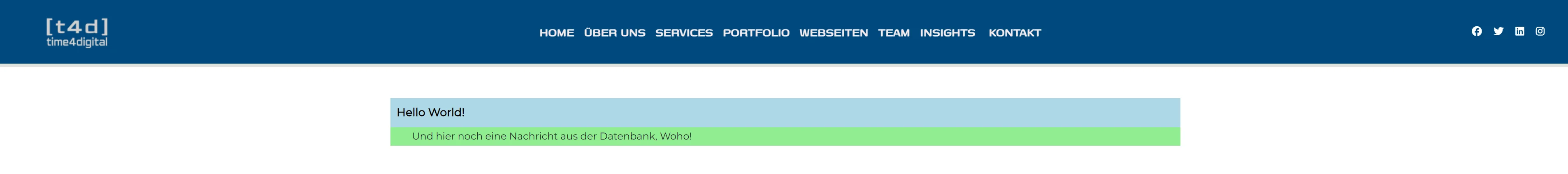 Plugin display in the frontend
